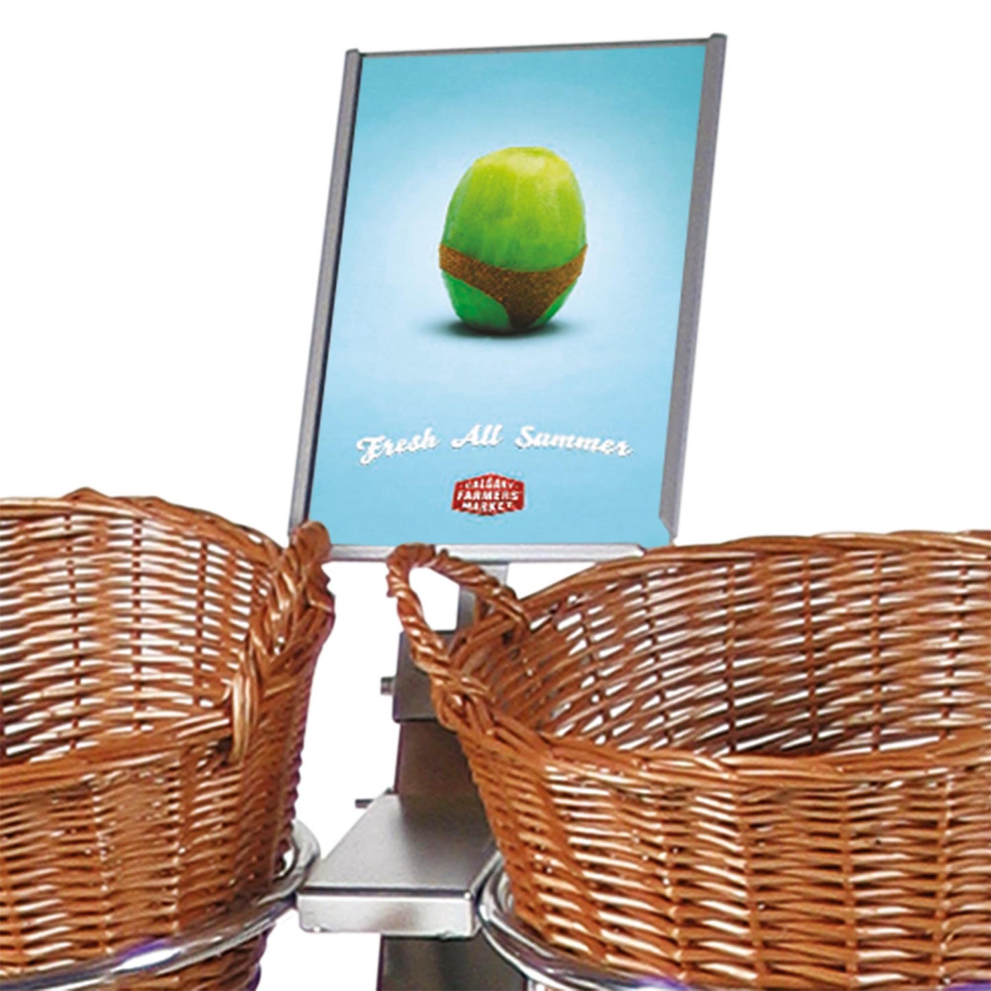 Shopdisplay Shop Impulz 4 mit 10 runden Körben