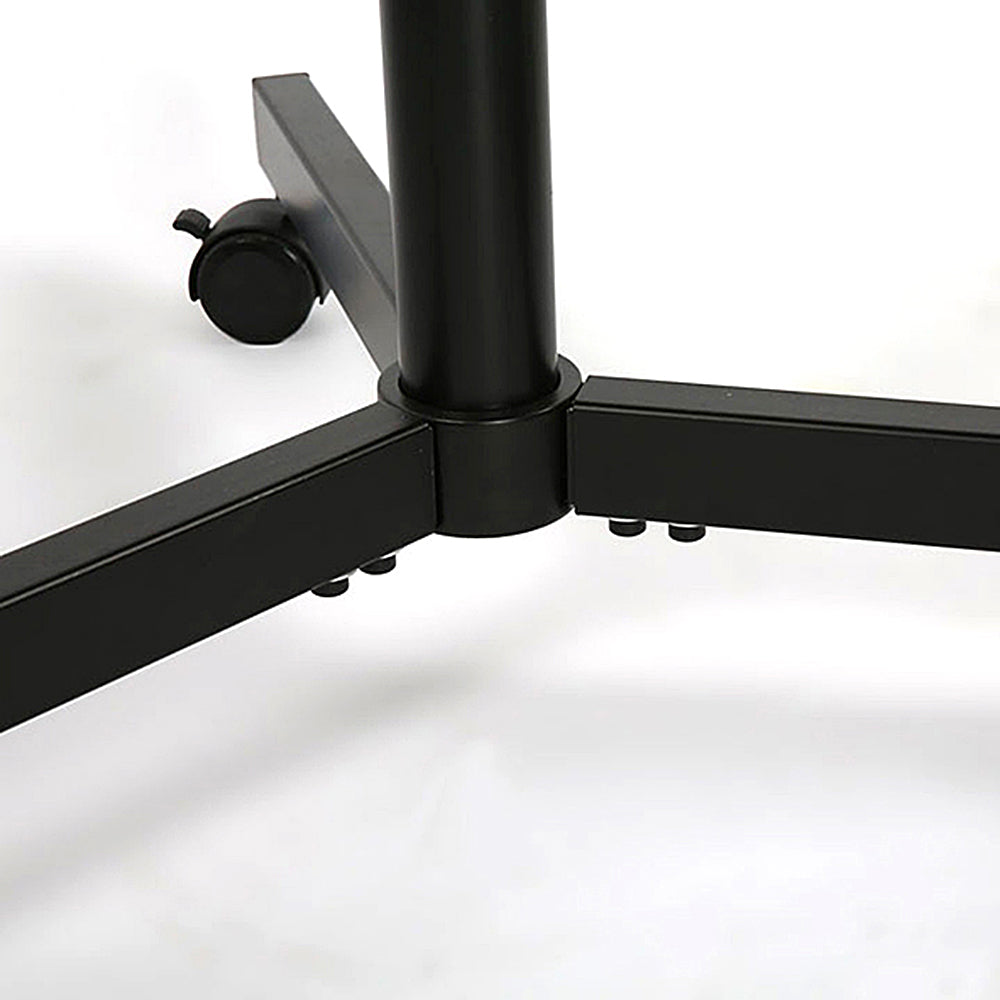 Slimline TV-Ständer mit Ablage, Schwarz