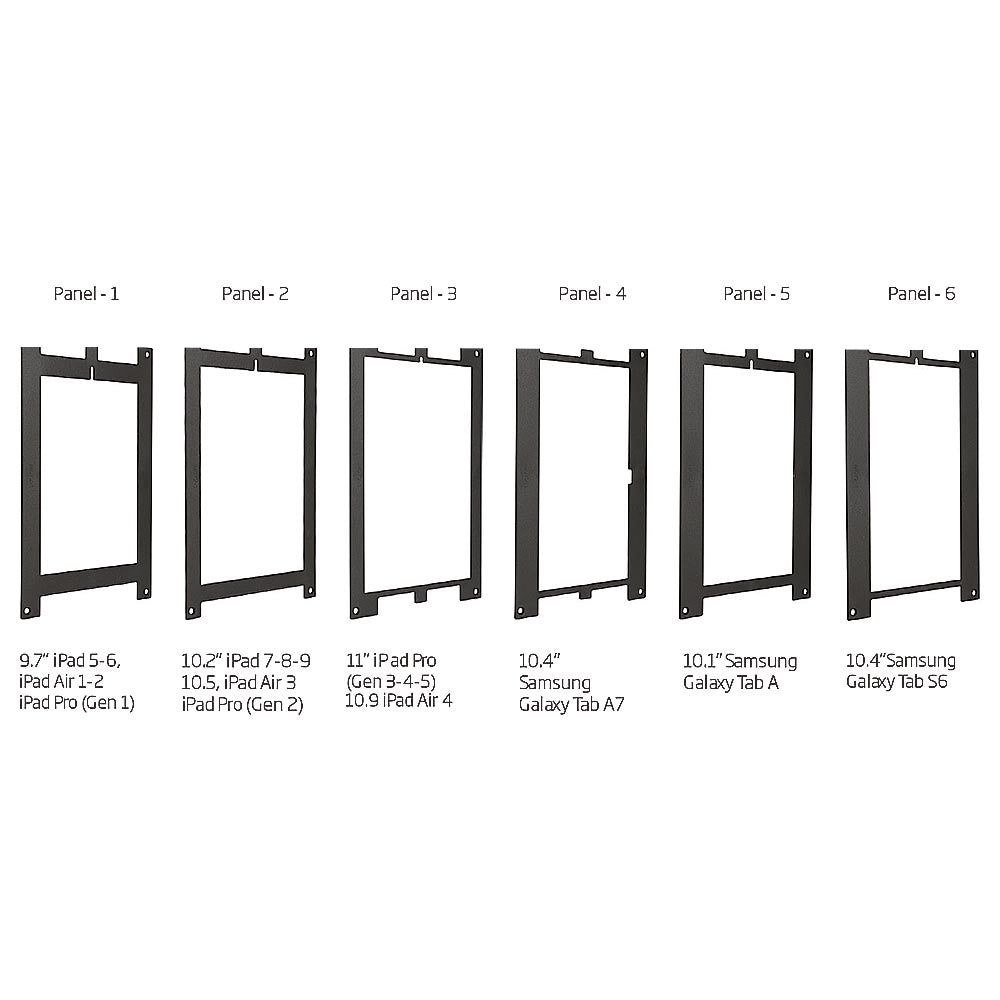 Halterung für iPad/Tablet Vorderseite