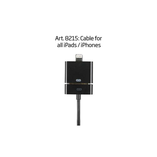 iPhone Kabel für alle iPhones/iPads, Schwarz
