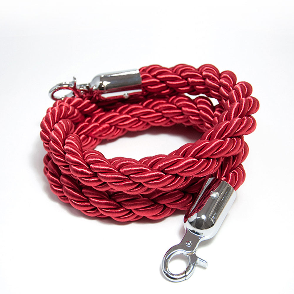 Absperrung, Seil, 150 cm, Rot