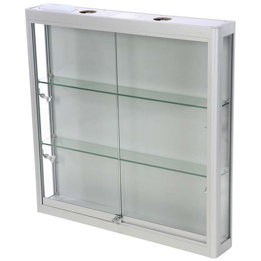 Vitrine, Showcase Wall Duo, LED-Licht, mit Schloss