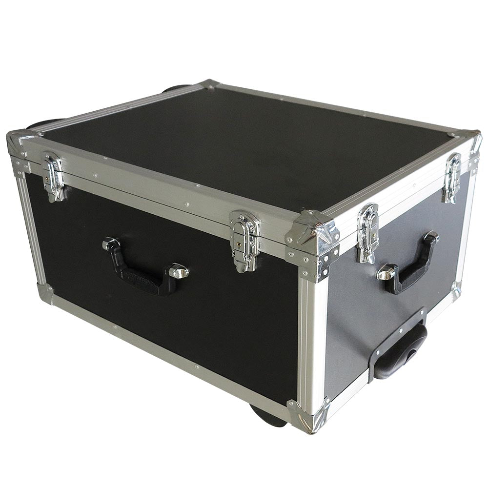 Flightcase Trolley Crown, 70 x 55 x 37 cm, Schwarz
