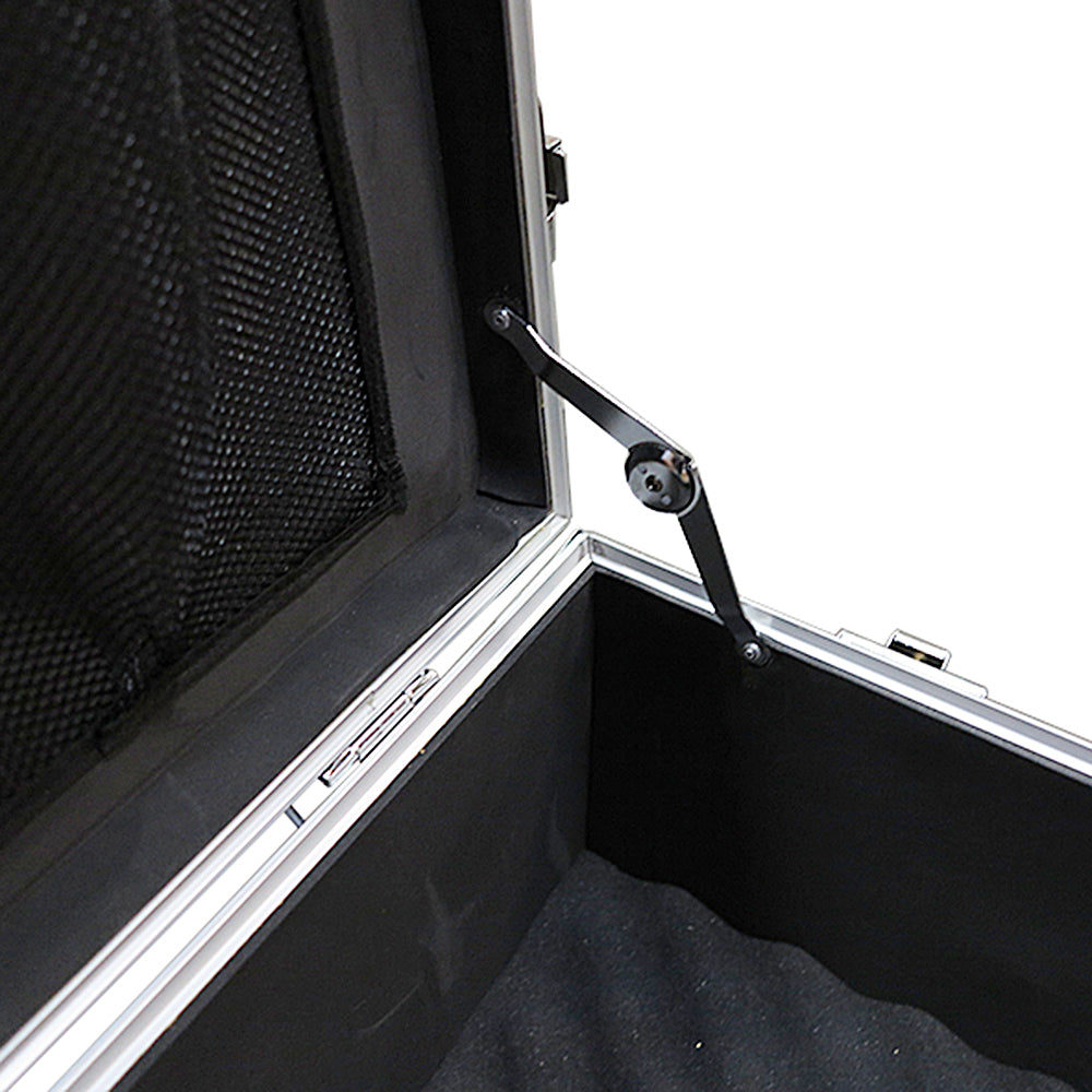 Flightcase Trolley Crown, 70 x 55 x 37 cm, Schwarz