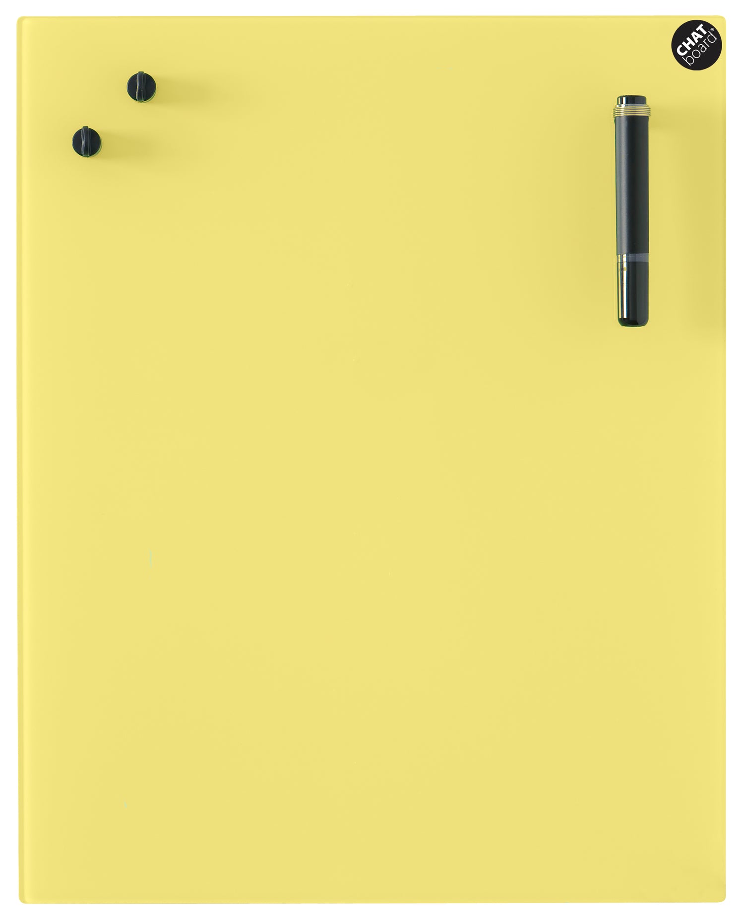 Magnetische Glastafel, CHAT BOARD Classic, Yellow