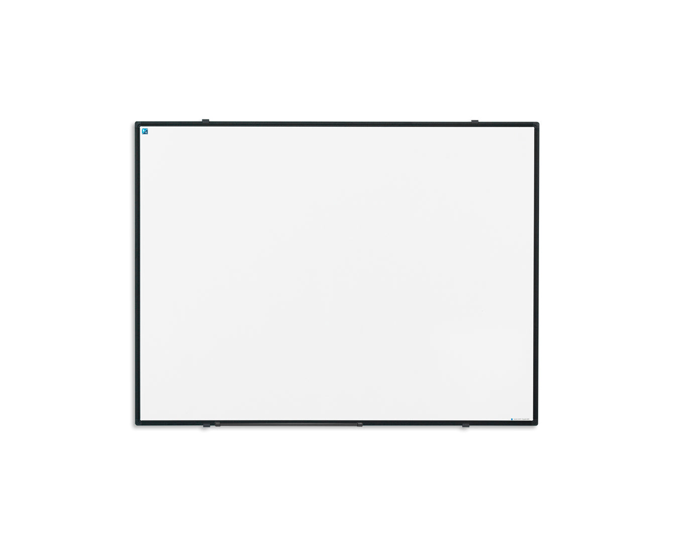 Whiteboard, Ceramic, schwarzer Aluminiumrahmen