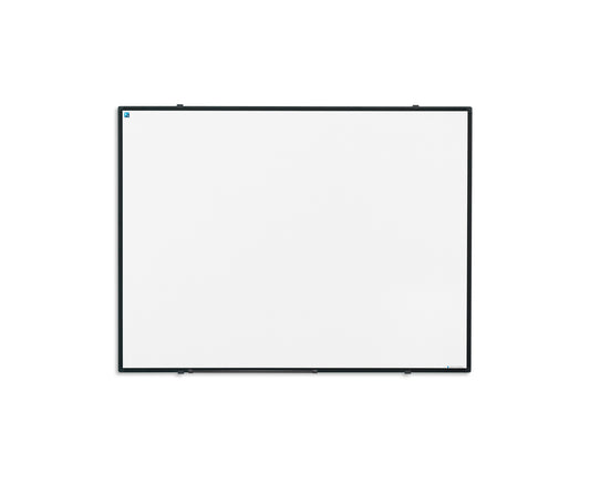 Whiteboard, Ceramic, schwarzer Aluminiumrahmen