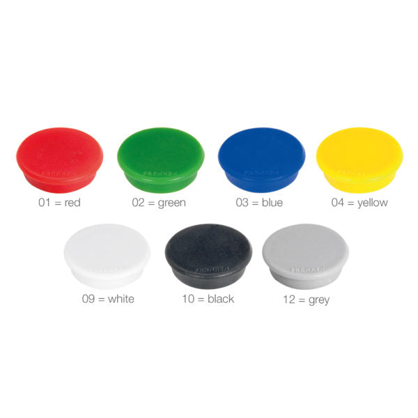 Magnete im 10er-Pack., Rot