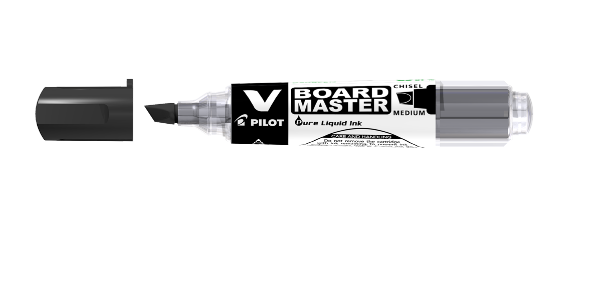 Marker-Nachfüllpackung, für Whiteboard-Marker mit Meißelspitze von Pilot, Blau
