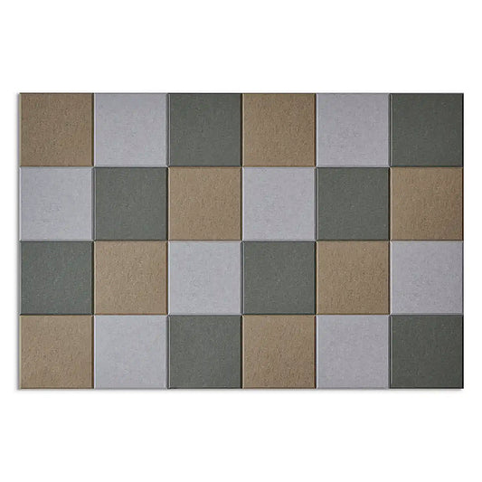 Visual Wall Panels akustikpaneler - Beige sæt - 24stk. 30x30cm - 18mm tykkelse