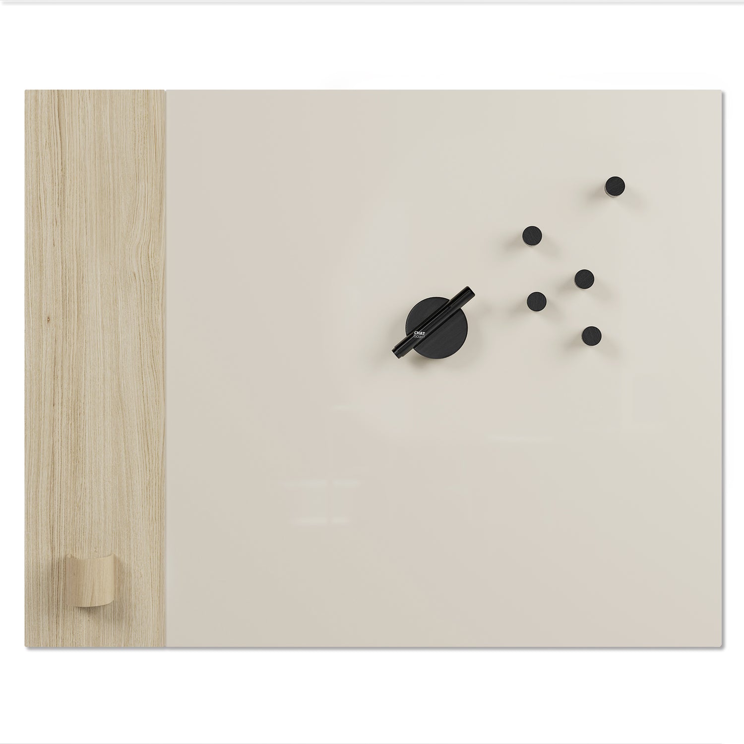 Magnetische Glastafel, CHAT BOARD Classic Crafted, Sand