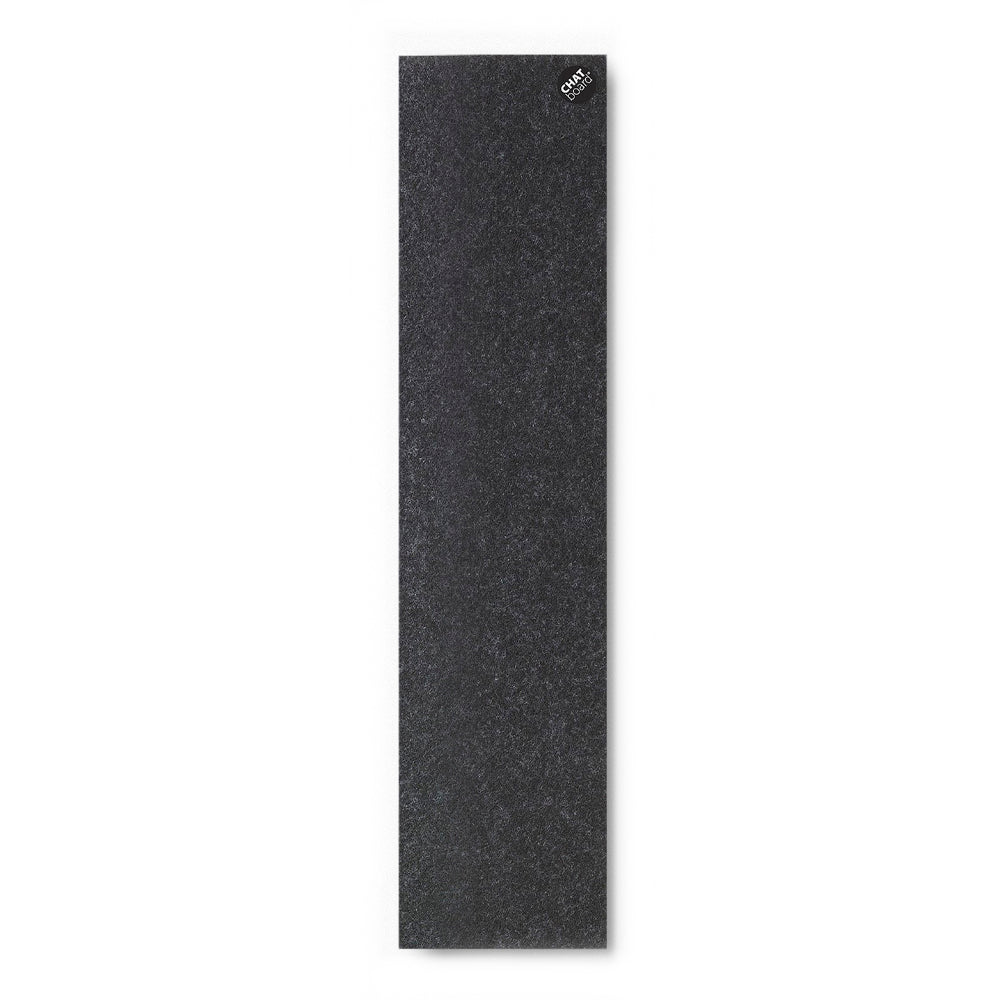 Magnetische, schallabsorbierende Filz-Pinnwand 20 x 100 cm – Buzzifelt Anthrazit