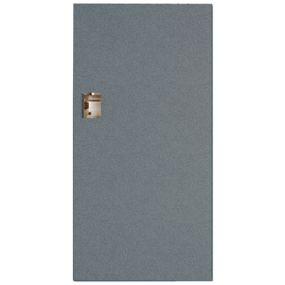 Buzzifelt Stone Grey – magnetische, schallabsorbierende Filz-Pinnwand, 100 x 200 cm