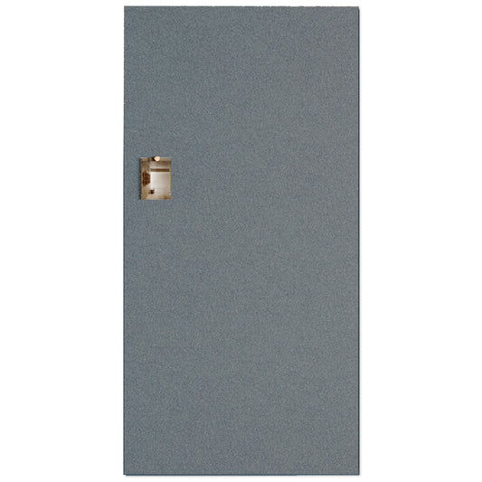 Buzzifelt Stone Grey – magnetische, schallabsorbierende Filz-Pinnwand, 100 x 200 cm