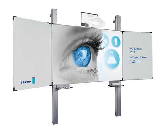 Whiteboard für Beamer, höheverstellbarer Tafel