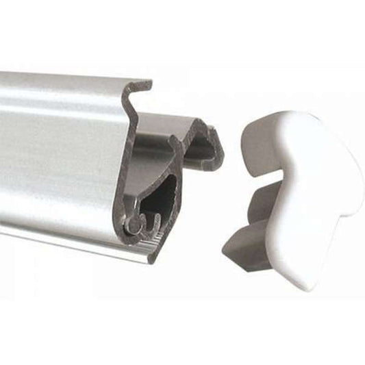 Topprofil 80 cm mit Klemmleiste für Easy Roll-up, einseitig
